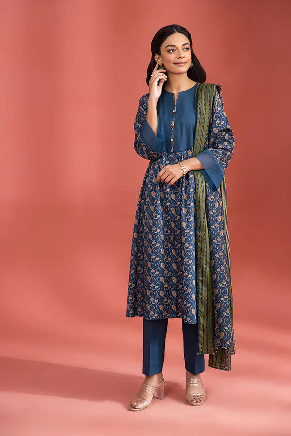 NISHAT | PRINTED LAWN 25 | D3