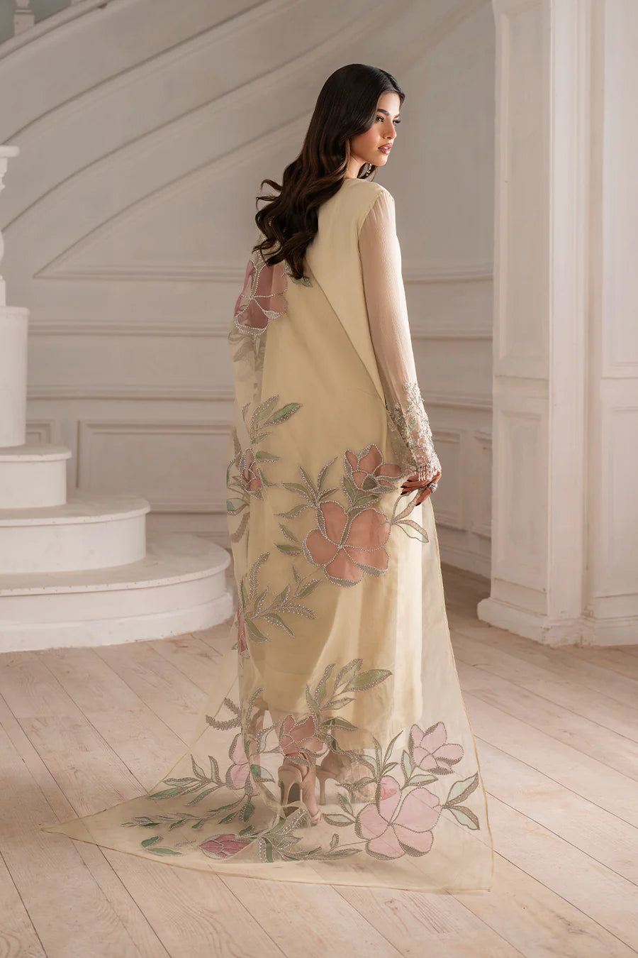 IZNIK | Embroidered Chiffon | UE-413