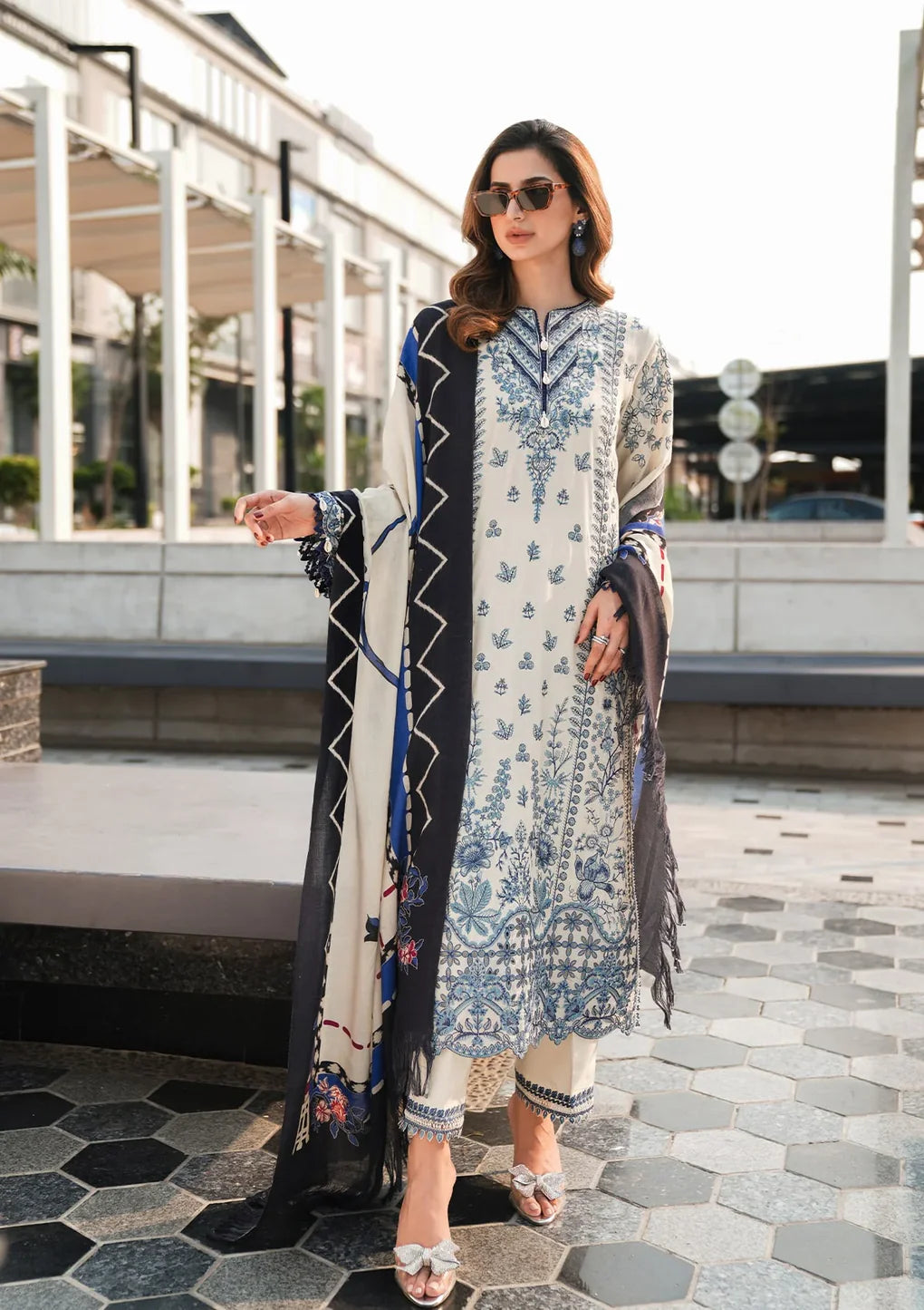 Elaf | Embroidered Winter | Cherished Memories