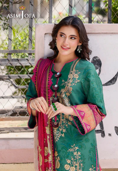 Asim Jofa | PRINTED ARABIC LAWN | AJPL-04