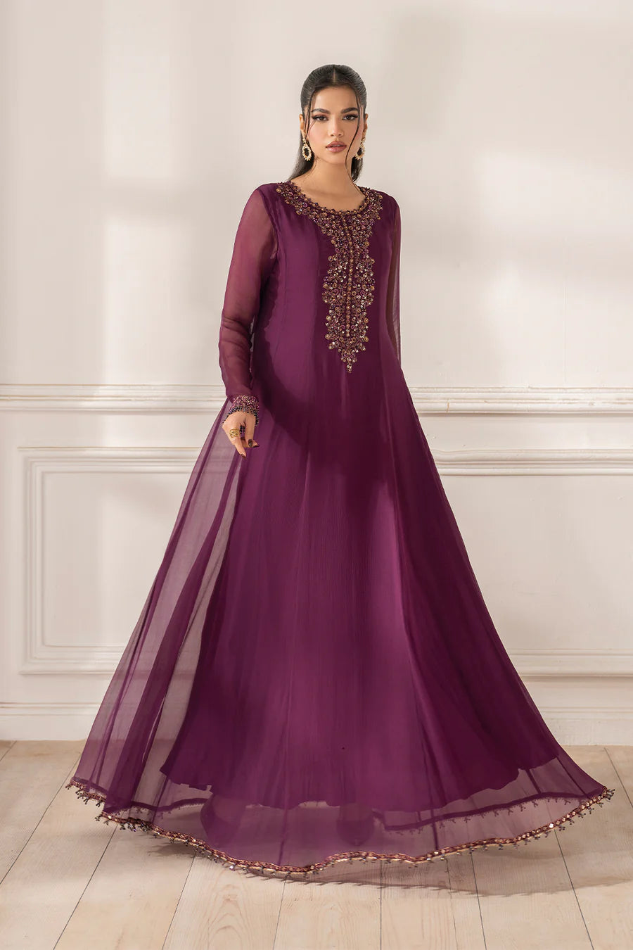 IZNIK | Embroidered Chiffon | UE-480