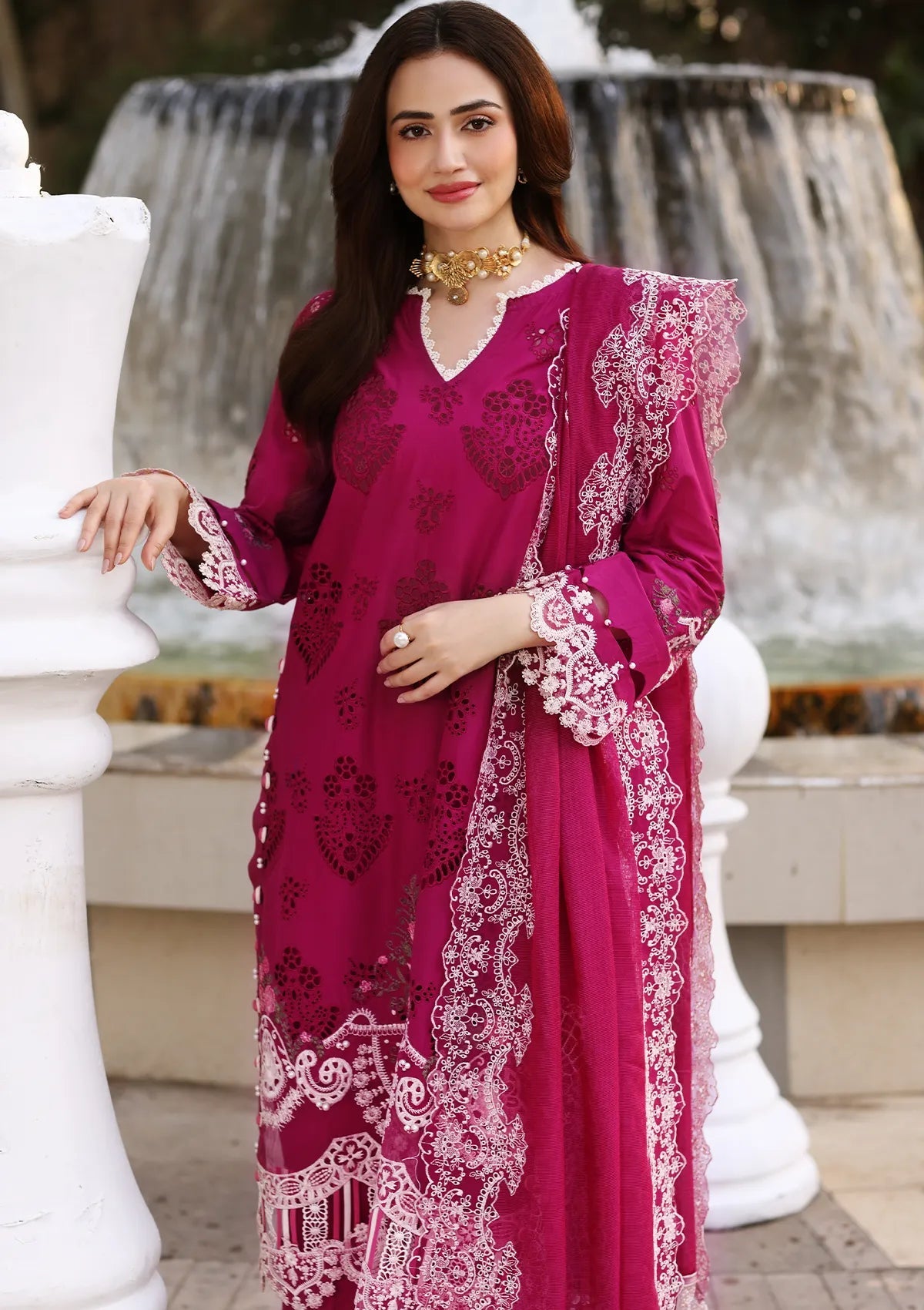 ELAF | Festive Chikankari Vol 2 | ECF-04A PETAL