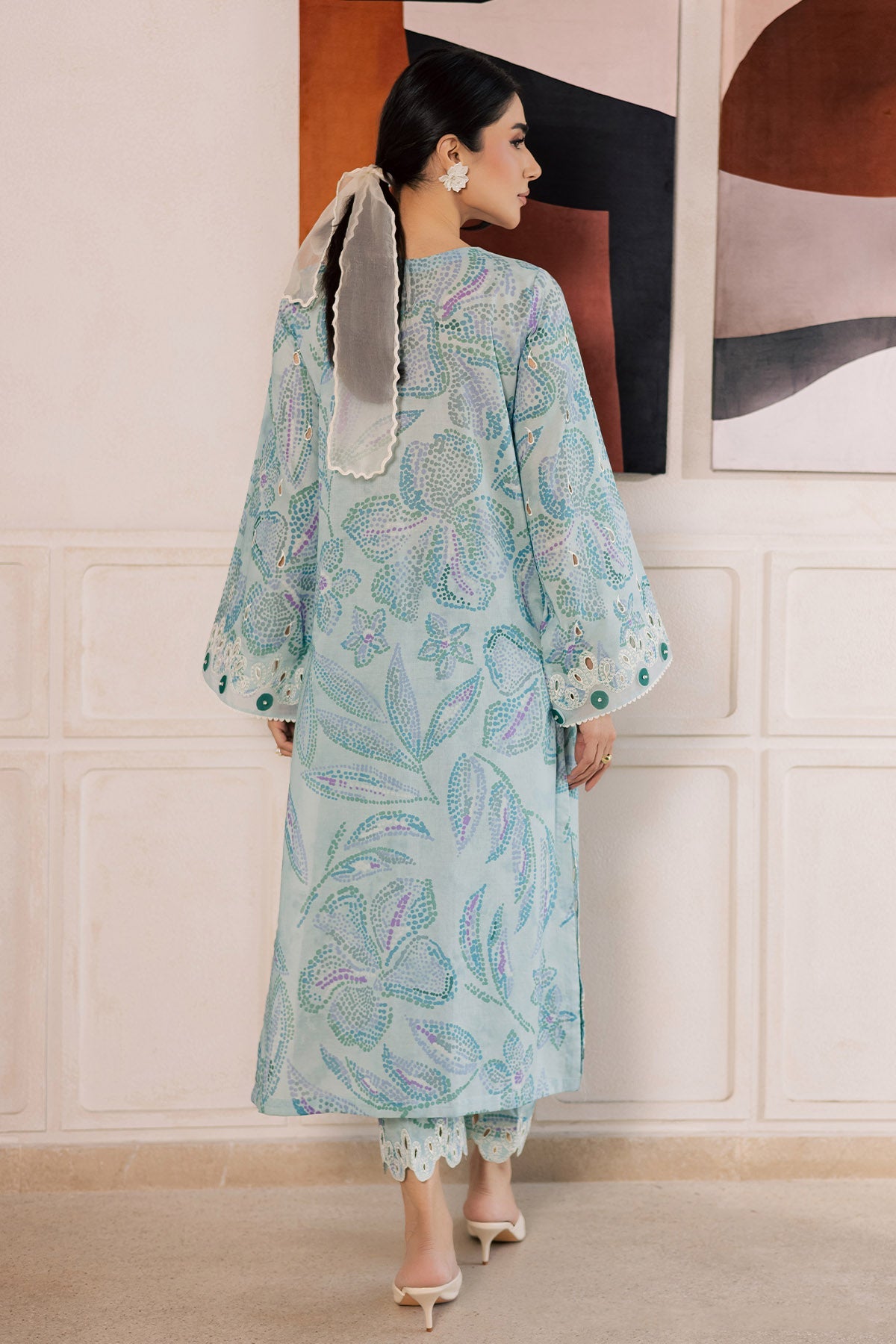 Nureh | Ballerina 2 Pc Unstitched | NU2-204