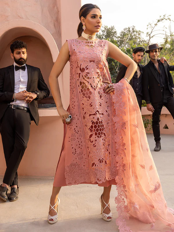 Bin Ilyas | Cheri Festive lawn | 708 - A