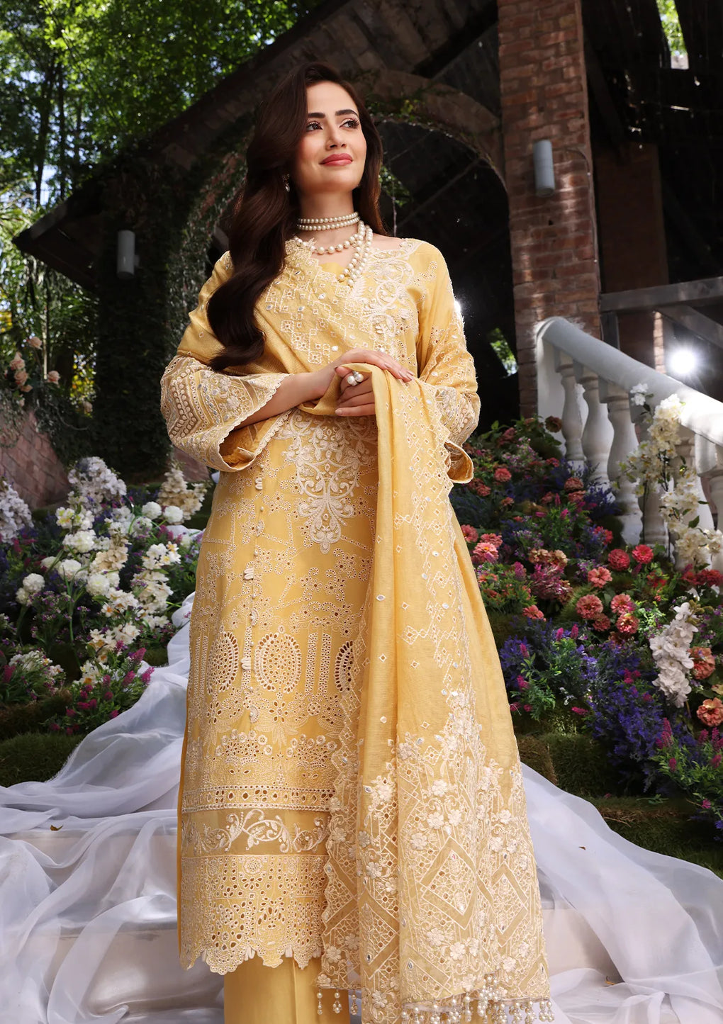 ELAF | Festive Chikankari Vol 2 | ECF-01 BELLE
