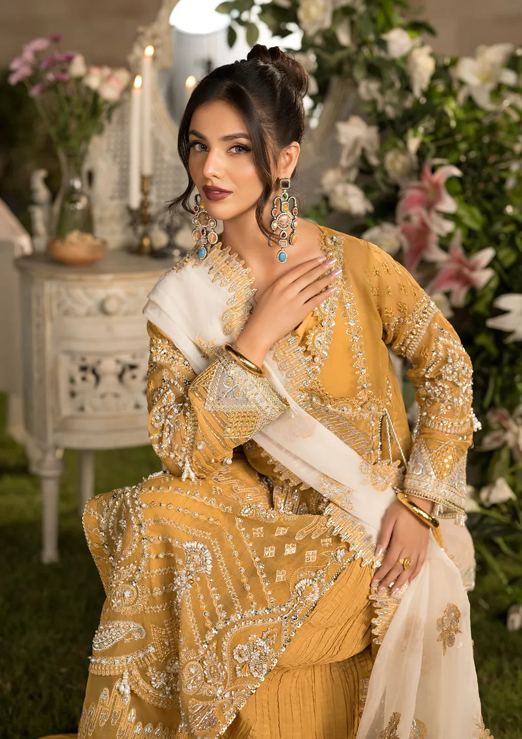 Elaf | Celebrations Formal Handwork 24 | EFH-07 SAHAR