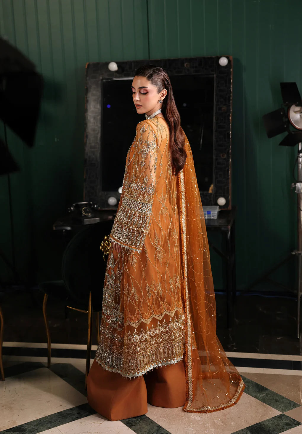ELAF | STARDOM - FORMAL HANDWORK | SAFFRON