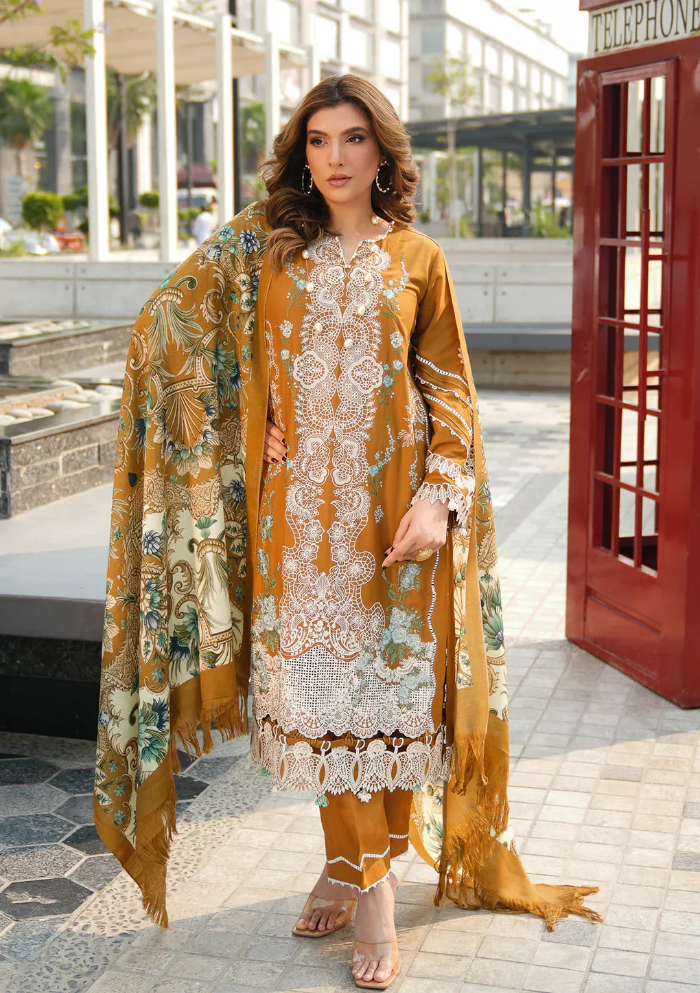 Elaf | Embroidered Winter | Sunkissed Meadows