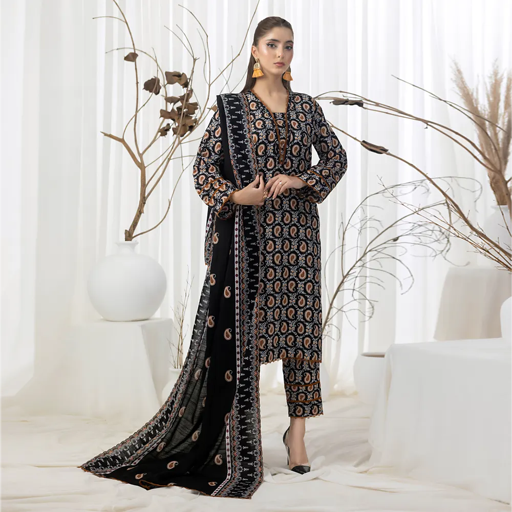 REGALIA | Salina Printed Khaddar | SSPKV1-9