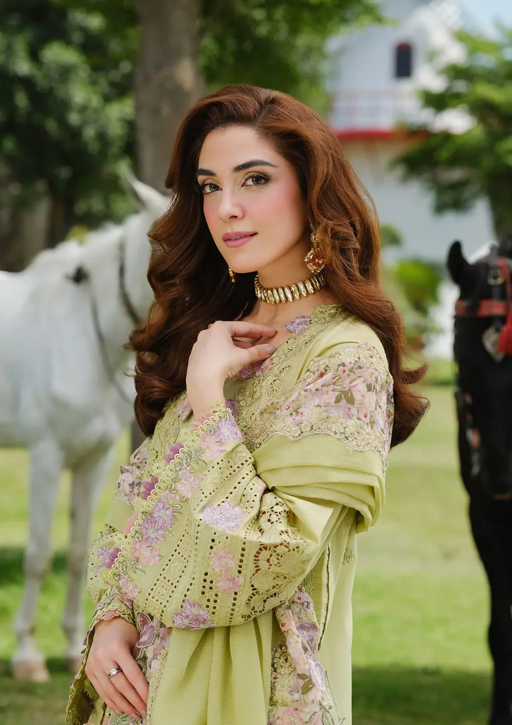 ELAF | LUXURY LAWN 25 VOL 2 | ELH-1A PISTACIA