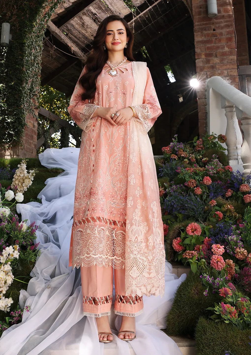 ELAF | Festive Chikankari Vol 2 | ECF-06 CINDRELLA
