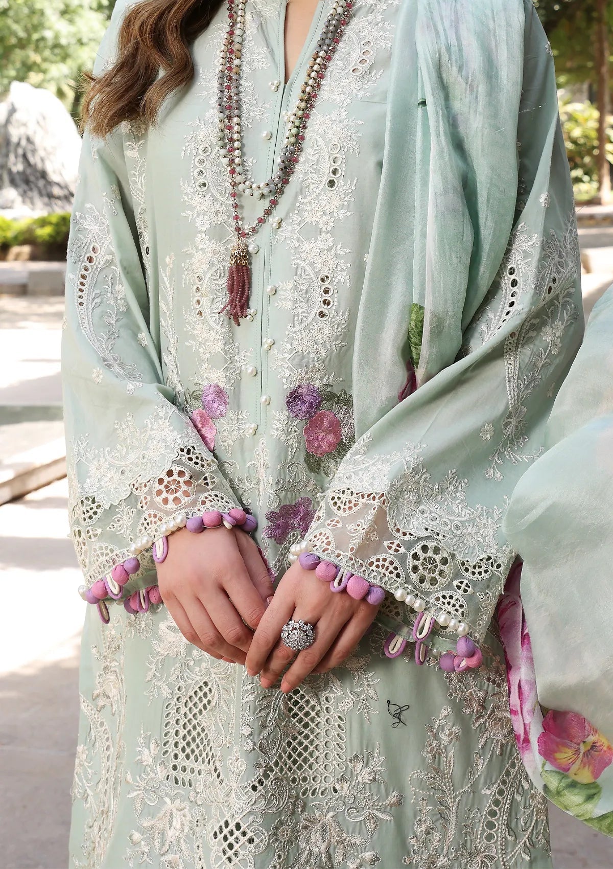 ELAF | Festive Chikankari Vol 2 | ECF-11A SERENITY