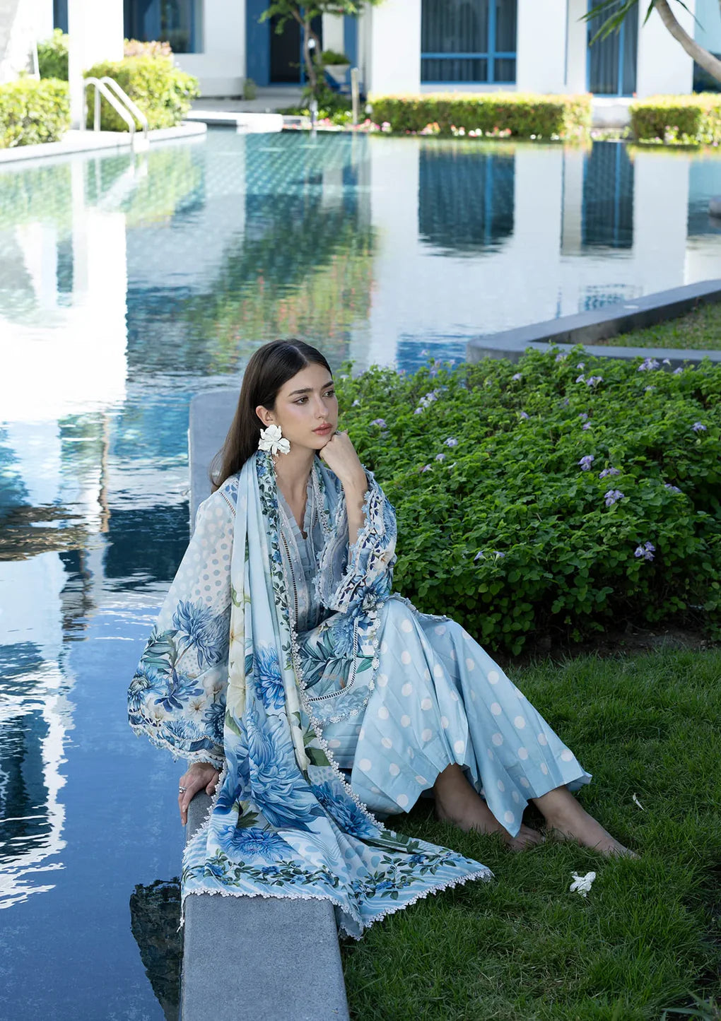 ELAF | PRNTED LAWN 26 | OCEAN PETALS