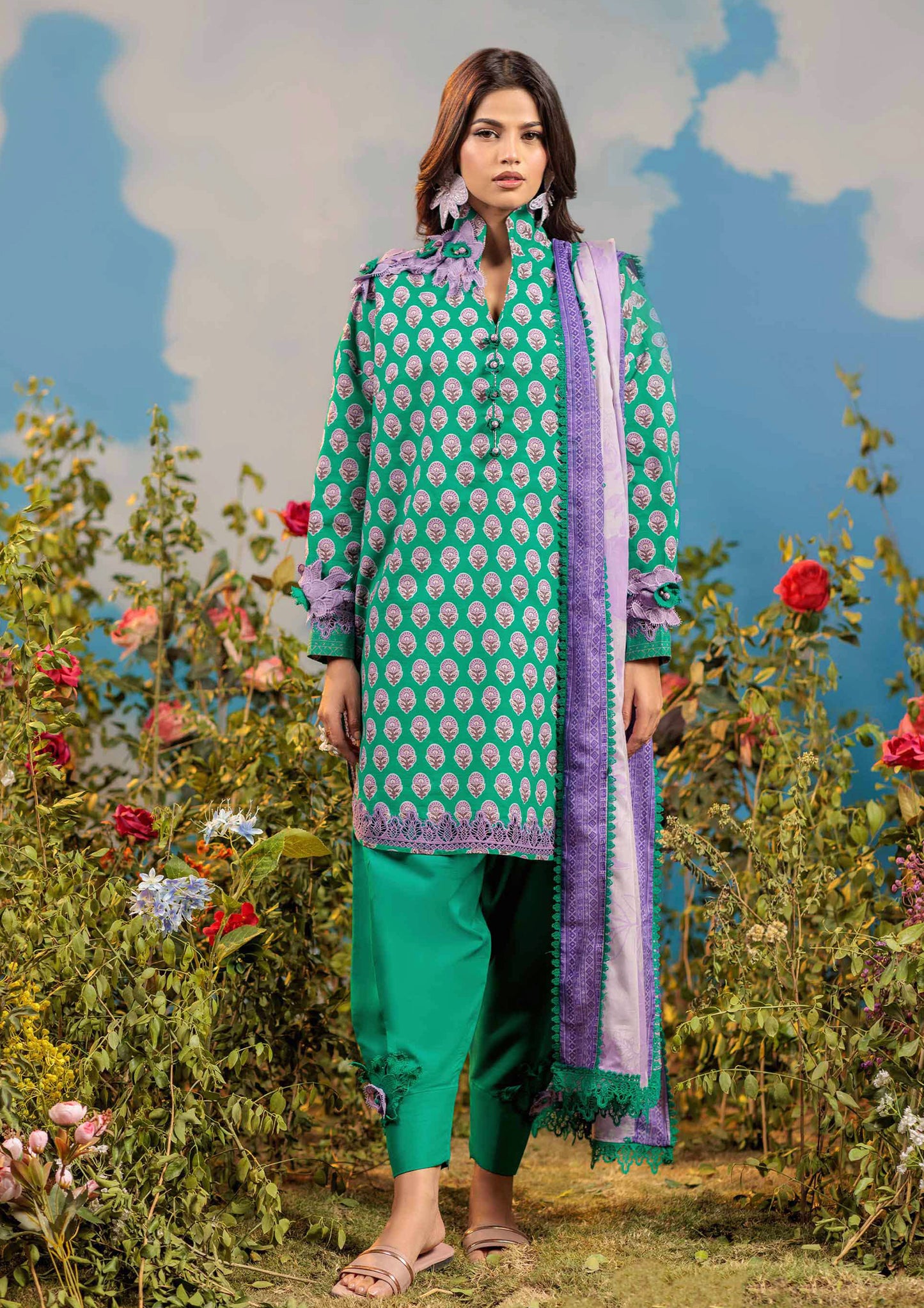 Bonanza Satrangi | Floral Splendor | D7