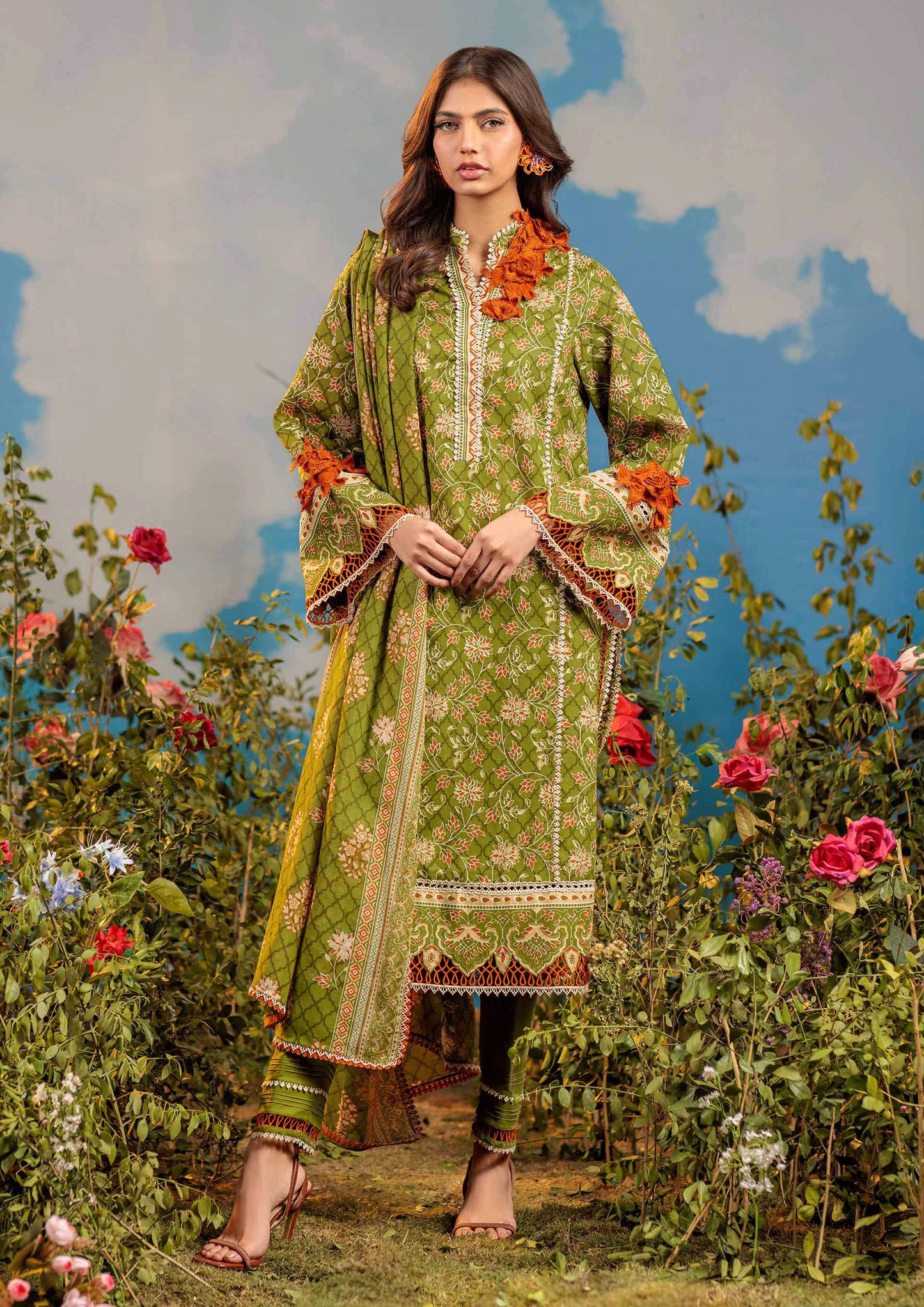 Bonanza Satrangi | Floral Splendor | D8