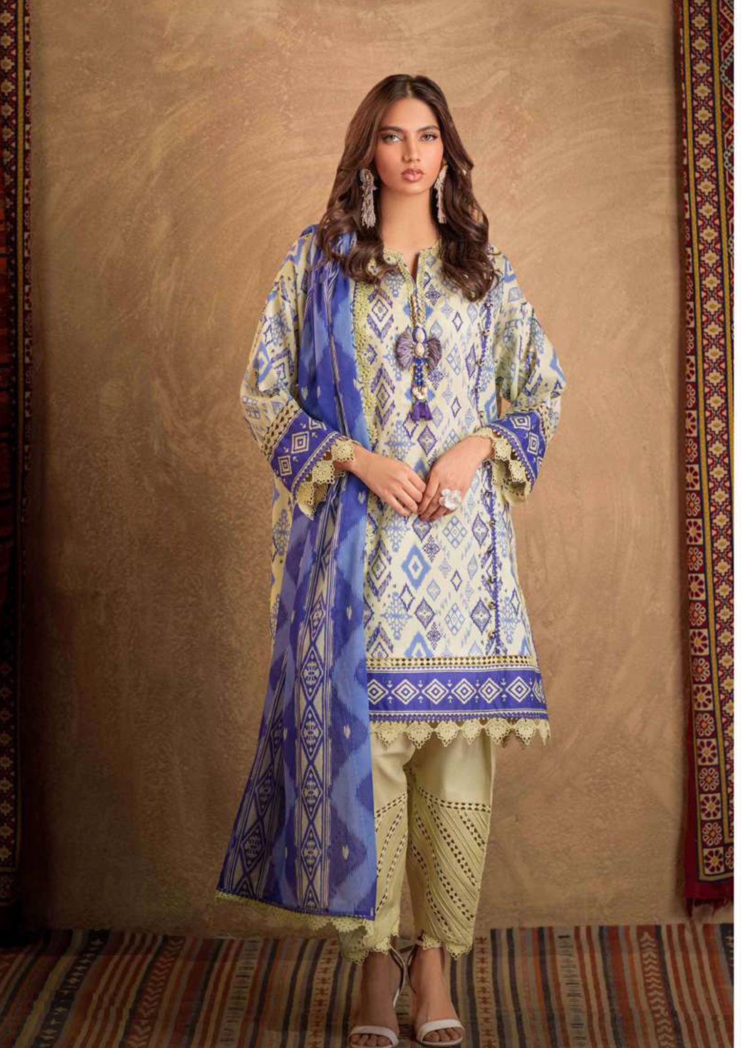 Bonanza Satrangi | Bohemian Vibe lawn 25 | D2