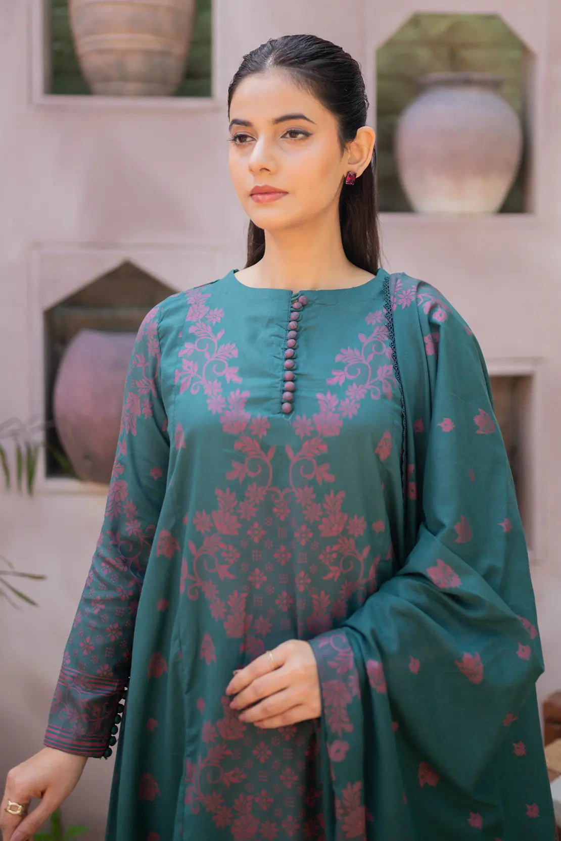 3-Piece Jacquard Banarsi - 9997