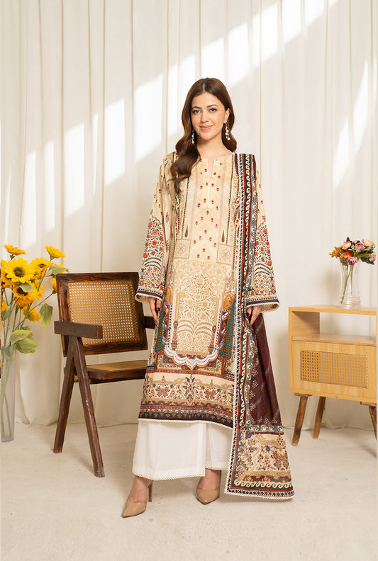 COCO BY ZSJ | SULE PRINTED LAWN 25 | D12