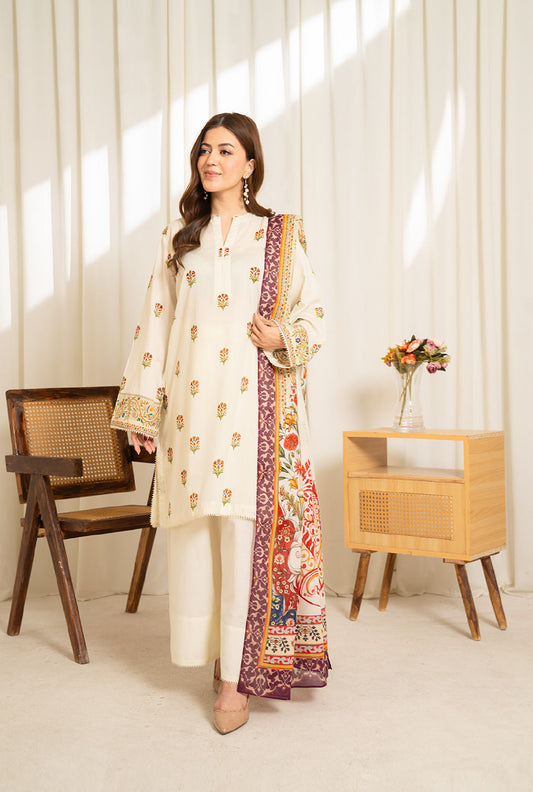 COCO BY ZSJ | SULE PRINTED LAWN 25 | D08