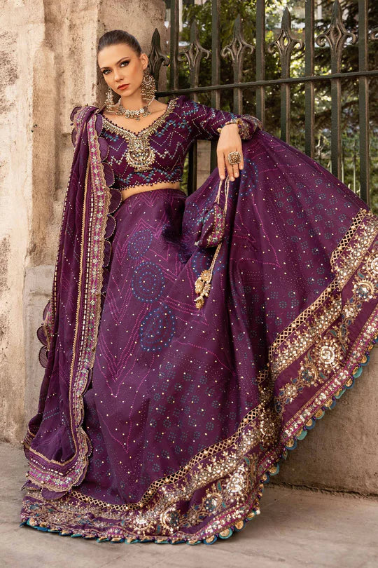 Maria.B | Cotton Satin Suit | CST-802