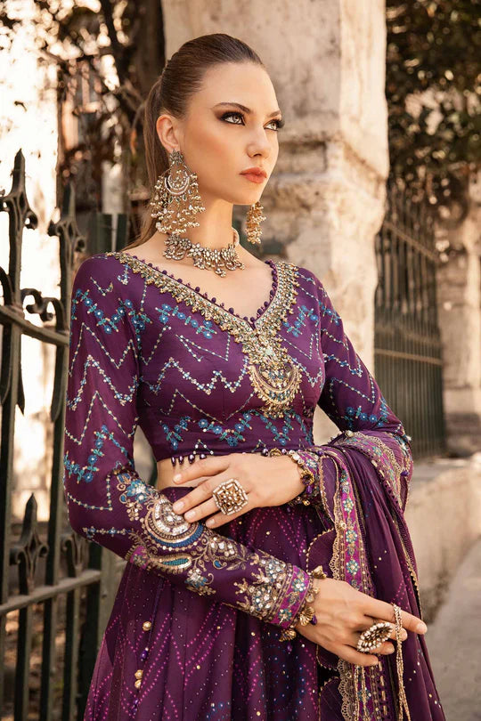 Maria.B | Cotton Satin Suit | CST-802