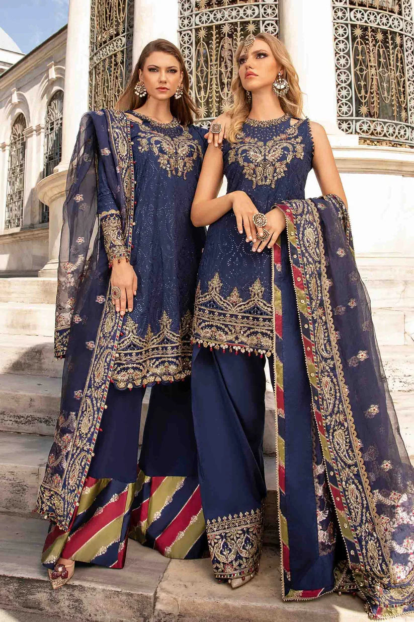 Maria.B | Cotton Satin Suit | CST-804