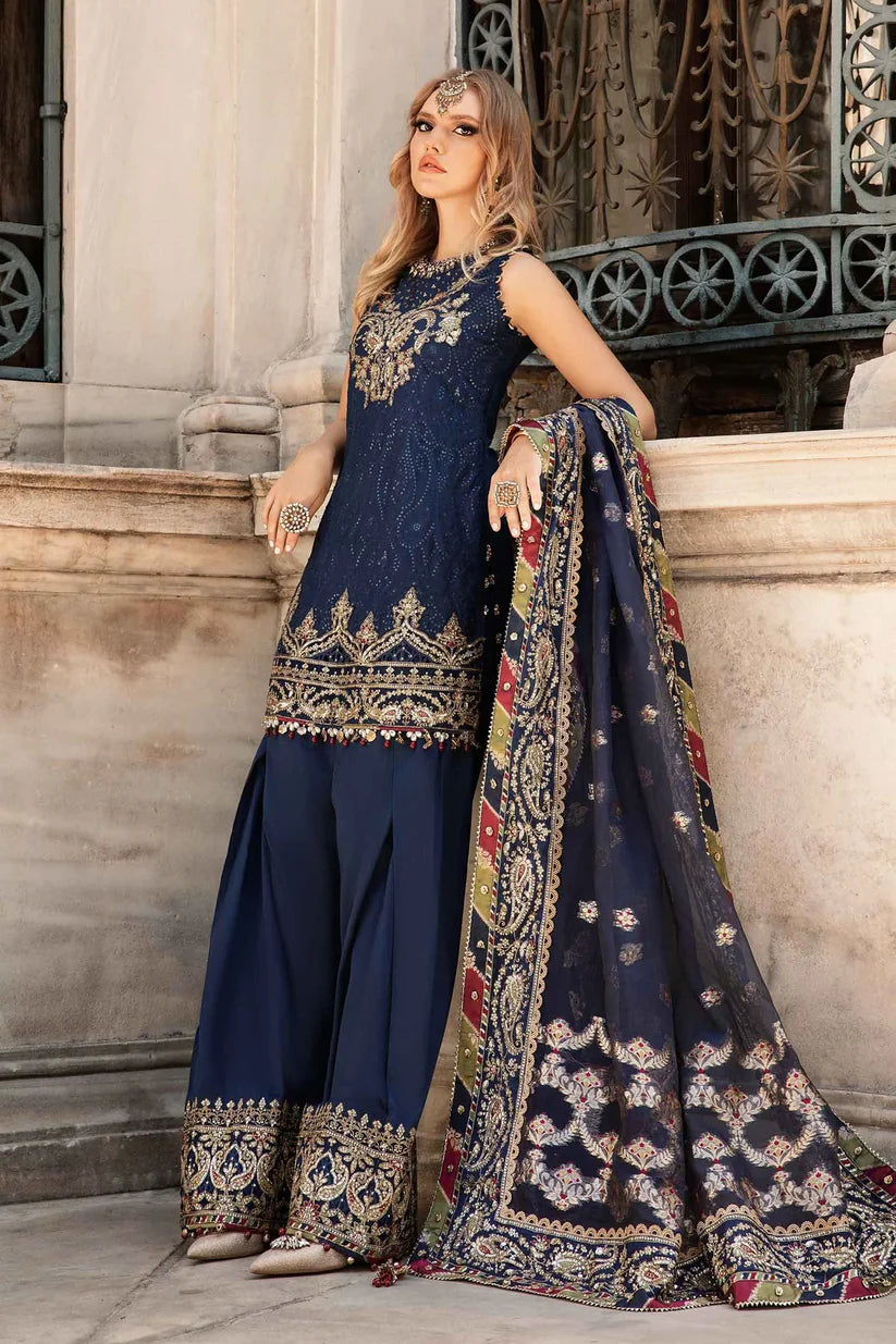 Maria.B | Cotton Satin Suit | CST-804