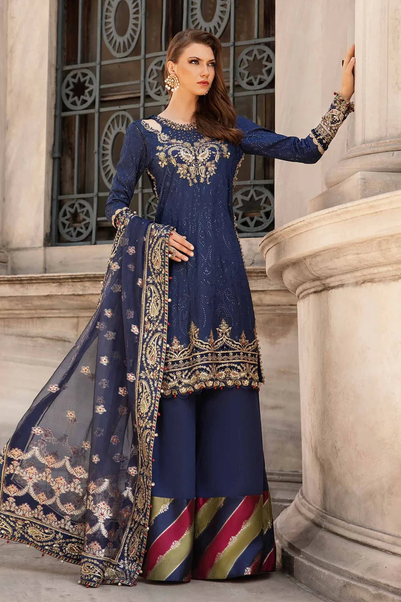 Maria.B | Cotton Satin Suit | CST-804
