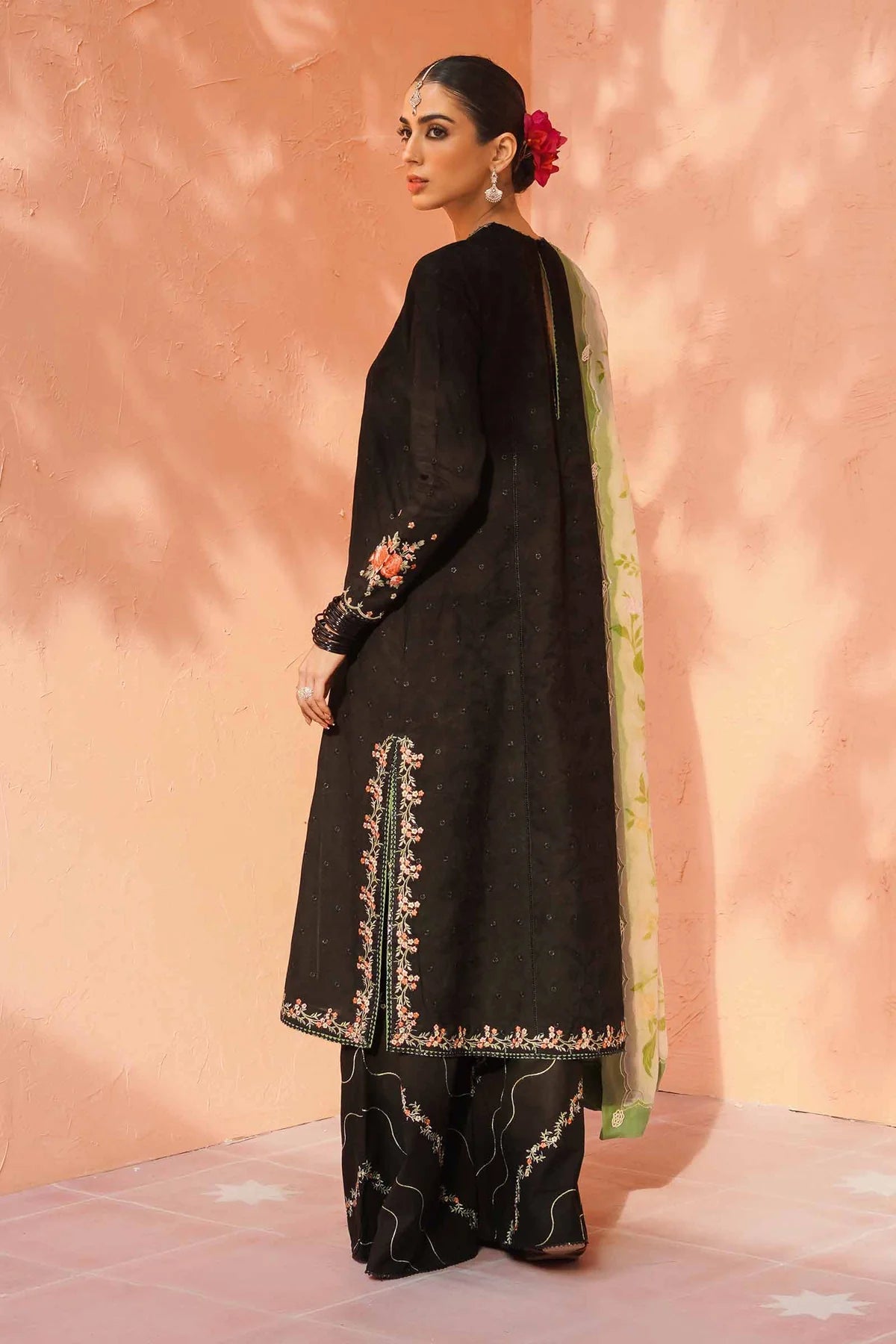 Zara Shahjahan | Lawn 2023 | 12B - modrenshoppingmall