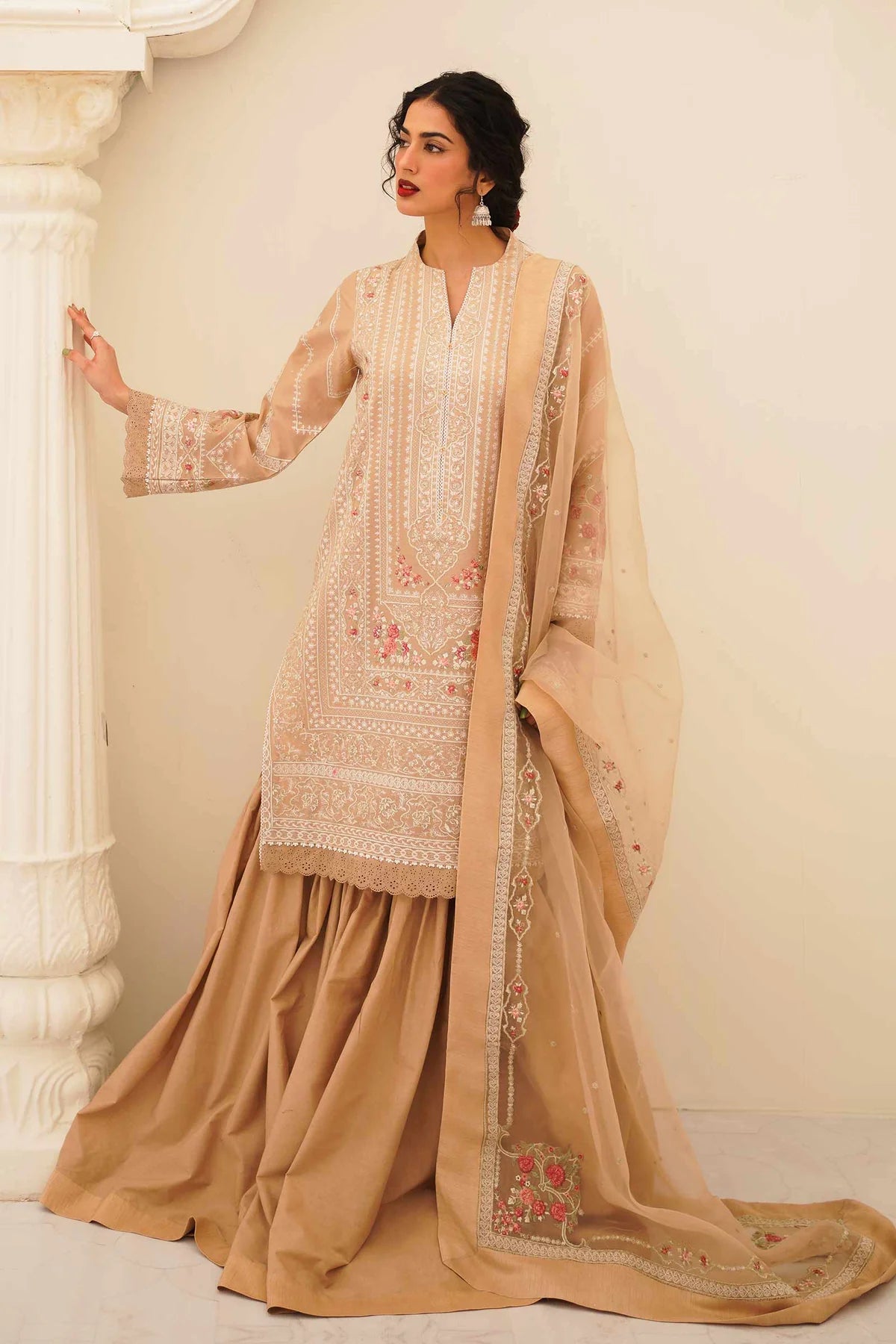 Zara Shahjahan | Lawn 2023 | 6B - modrenshoppingmall
