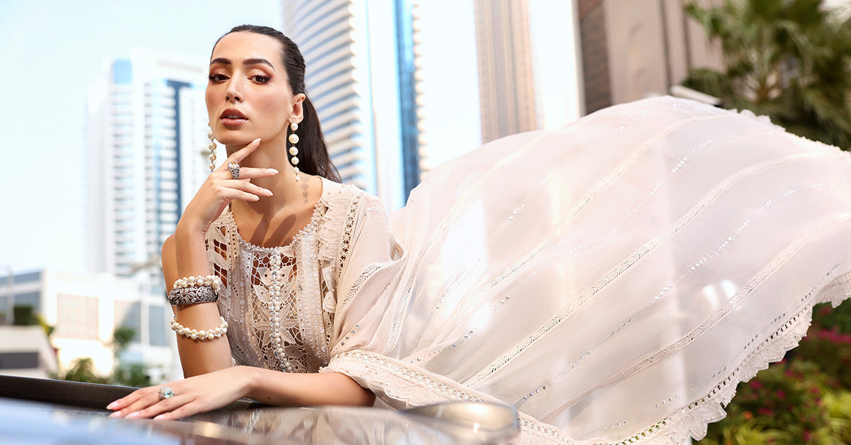 Maria.B | 3 Piece Unstitched Embroidered Lawn Suit | D02608A