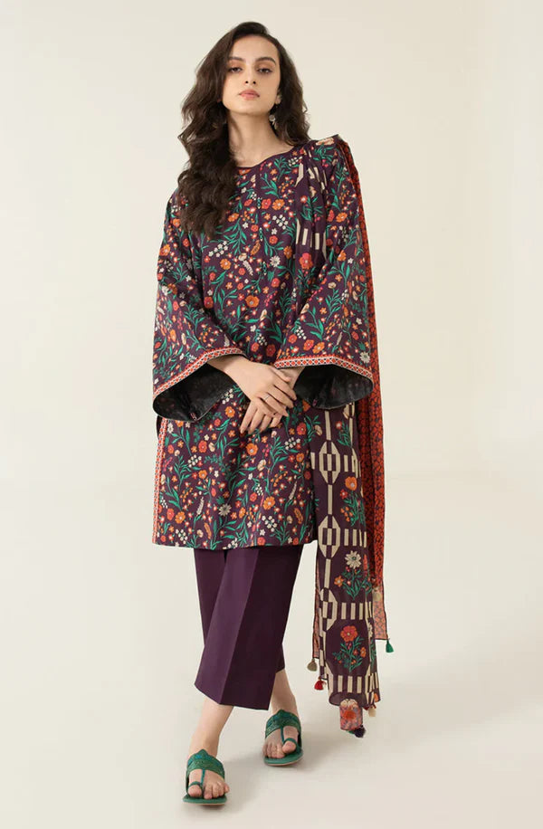 SAPPHIRE | PRINTED LAWN 25 | D8