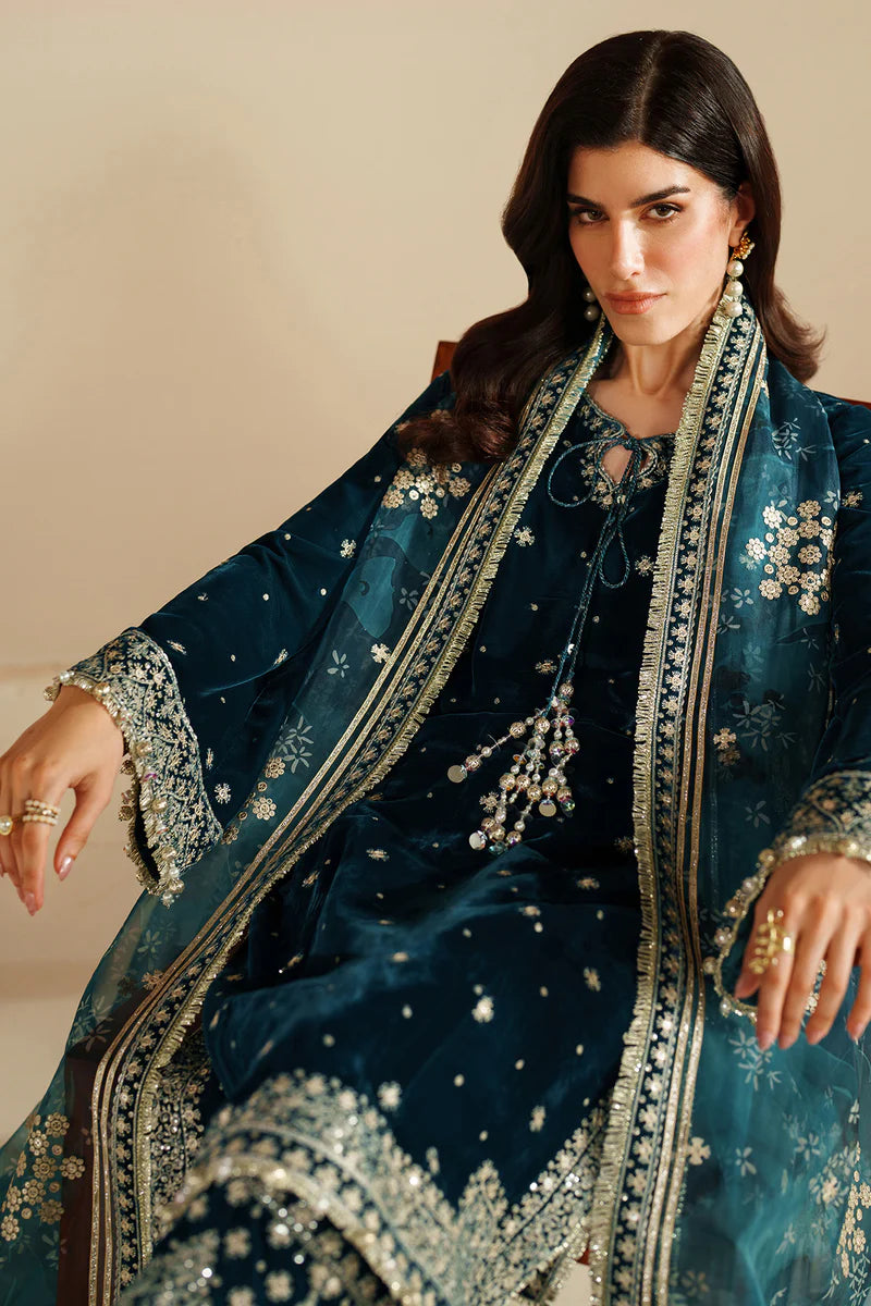 Jazmin | Embroidered Velvet | VVF D-2