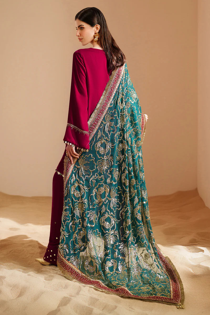 Jazmin | Embroidered Velvet | VVF D-9