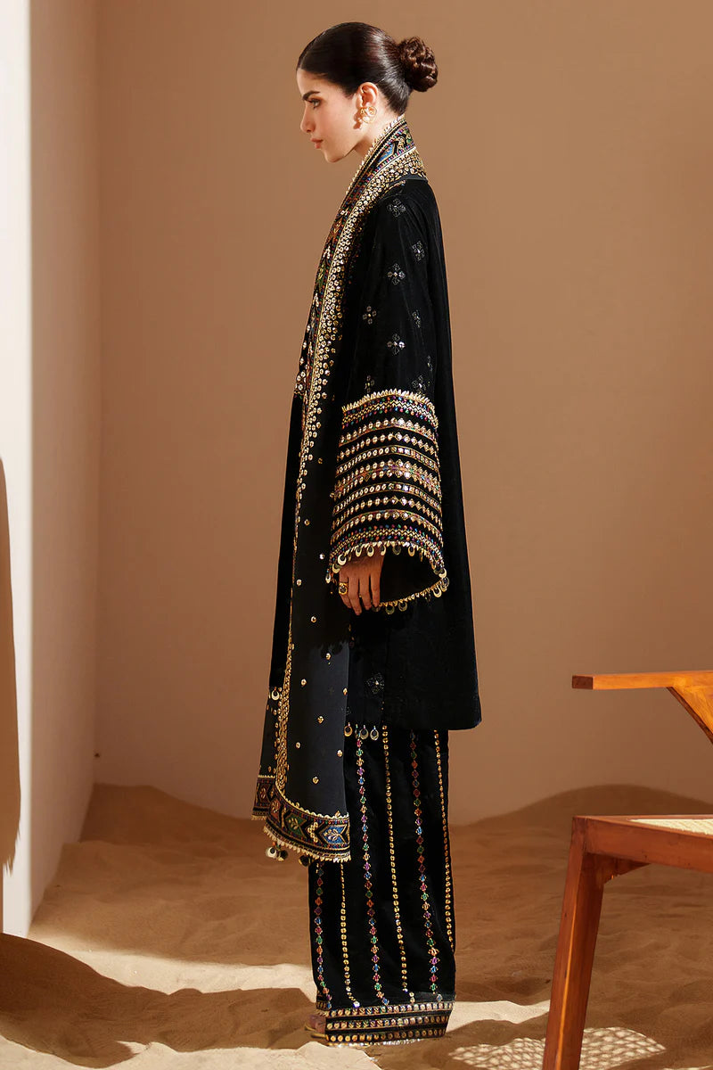 Jazmin | Embroidered Velvet | VVF D-5