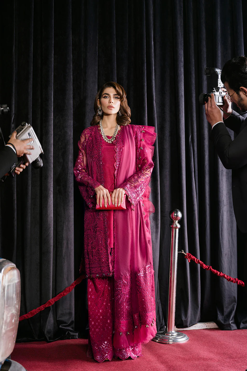 Afrozeh | Starlet Luxury Festive | PERIWINKLE