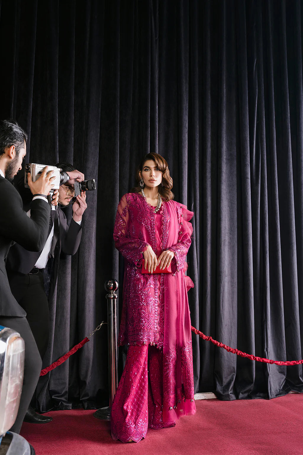 Afrozeh | Starlet Luxury Festive | PERIWINKLE