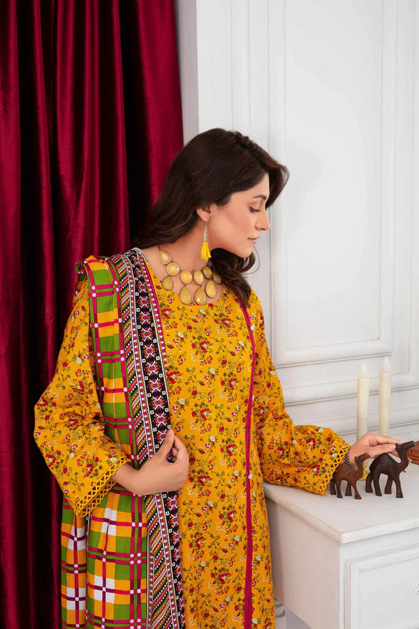 Fiza Noor | Printed Khaddar | 3 Piece