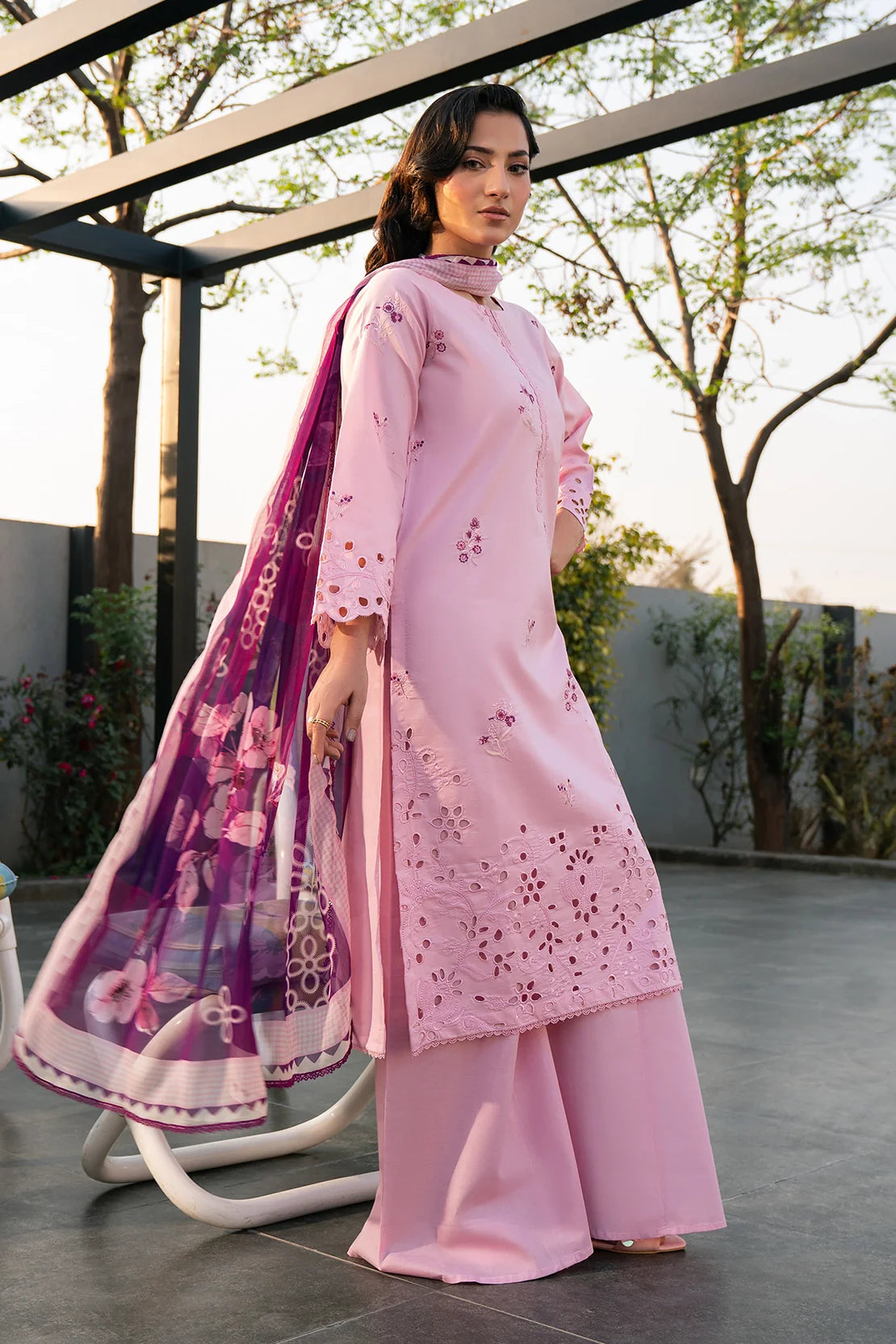 Rashid | Ekiya Embroidered Lawn | 3763