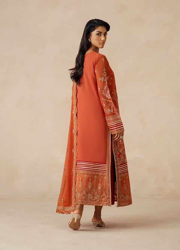 MARYUM-N-MARIA | Embroidered Chiffon | ROYA