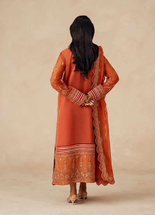 MARYUM-N-MARIA | Embroidered Chiffon | ROYA