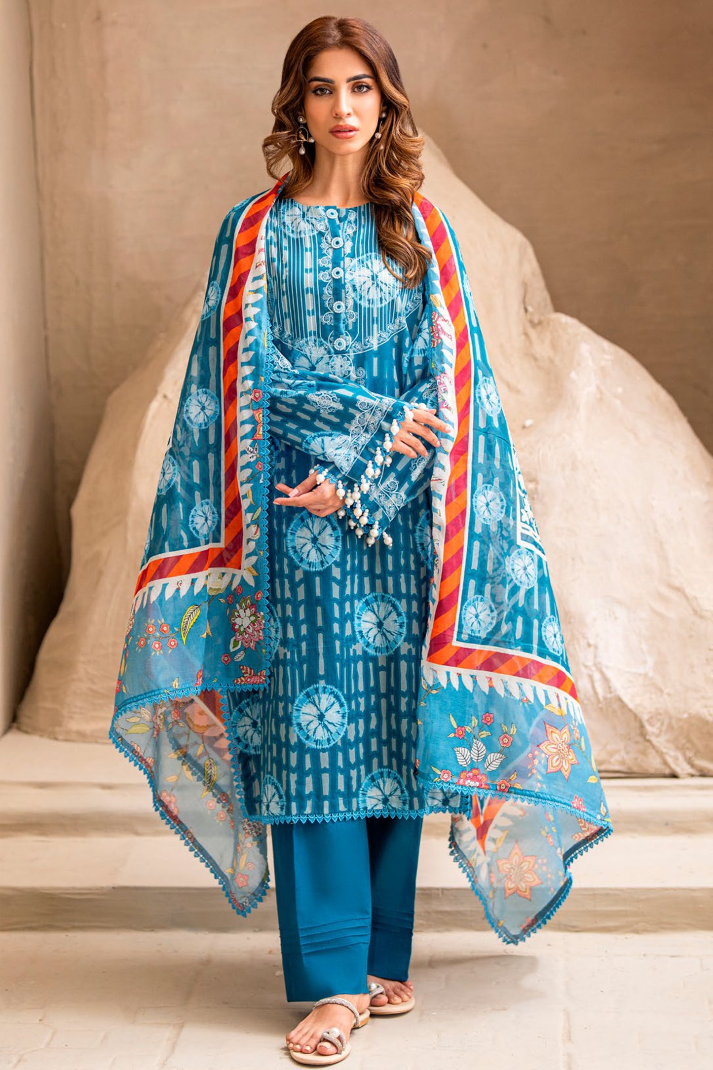 GULAHMED | RANG E HINA LAWN 25 | D1