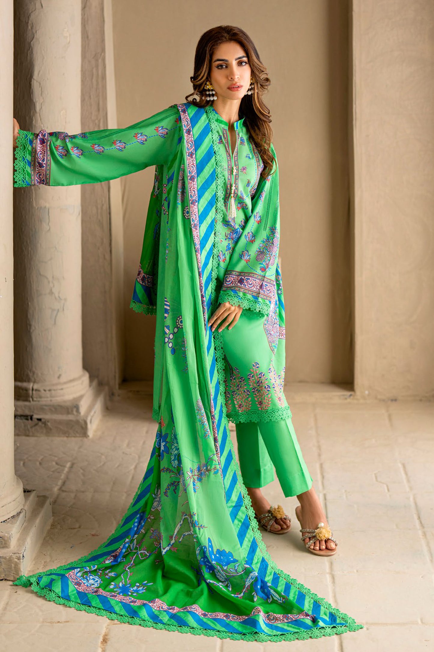 GULAHMED | RANG E HINA LAWN 25 | D7