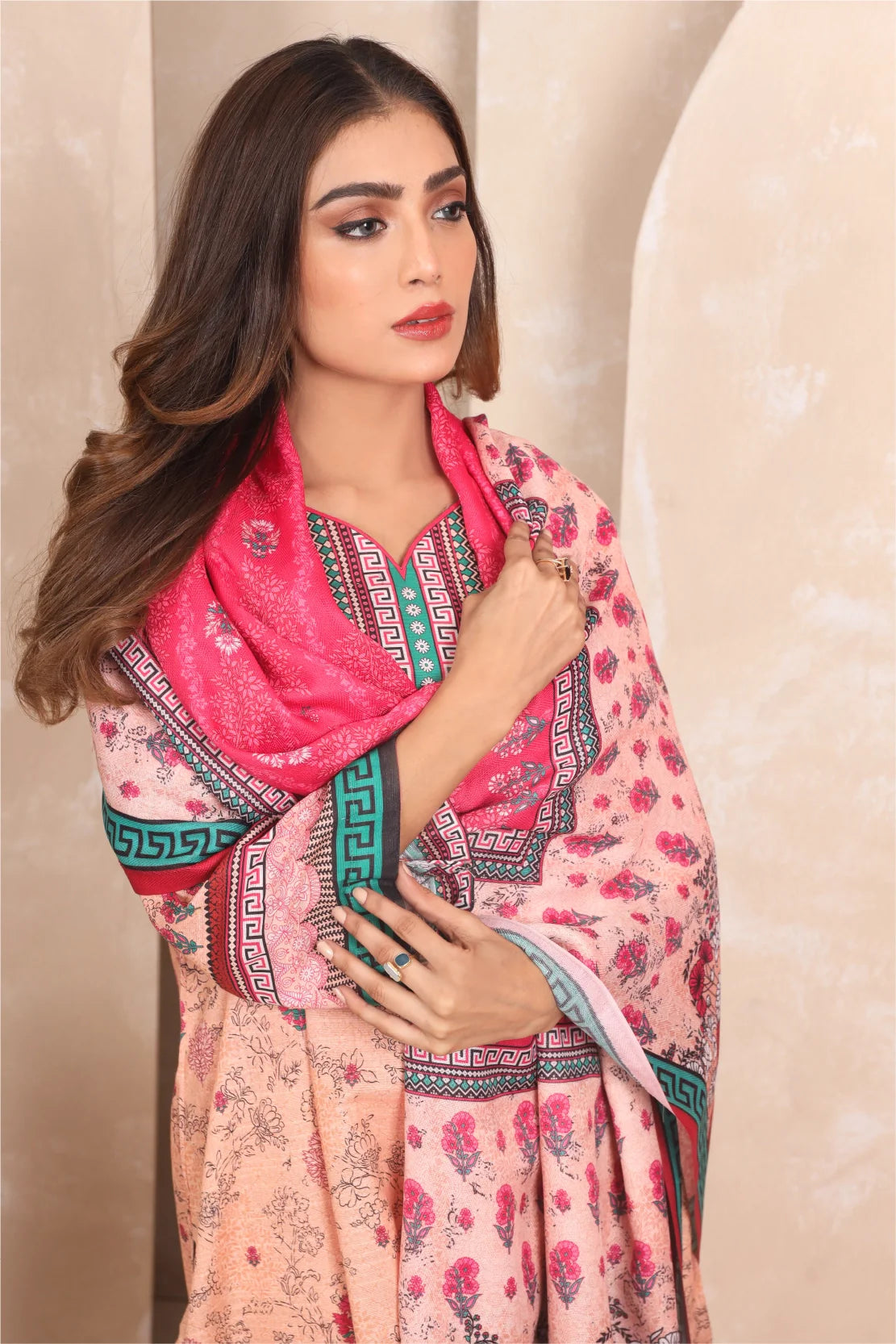 3 PIECE - PREMIUM PRINTED KHADDAR - 4044-A