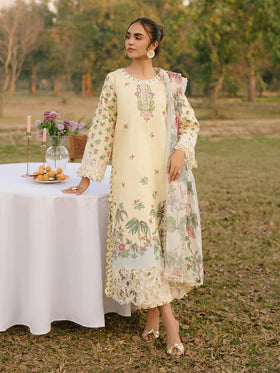 Parishay | 3 PC Lawn | IVY-06