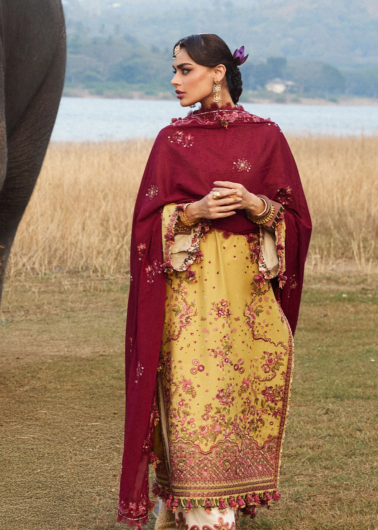 Hussain Rehar | Luxury Lawn 25 | Minted