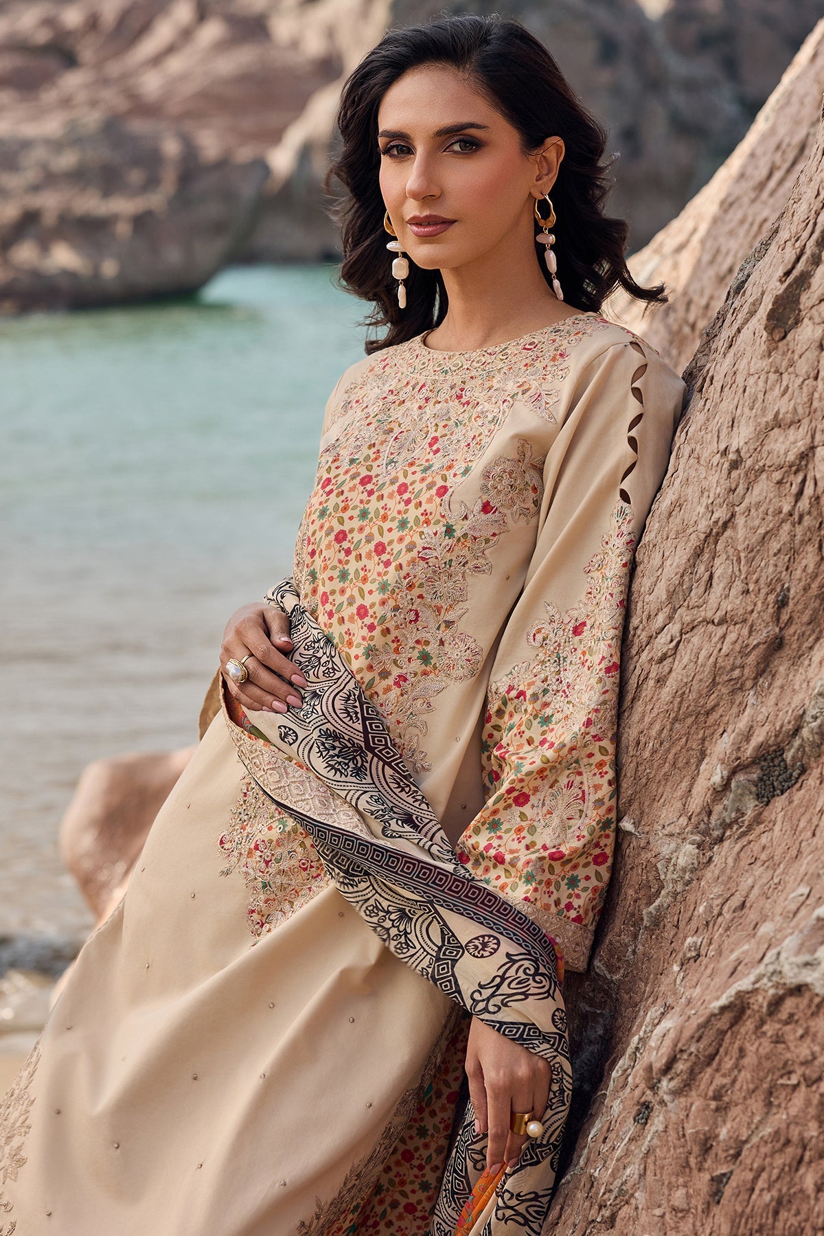 Charizma | SunShine - Vol 1 '26 - 3 PC Embroidered Lawn | CSN6-01