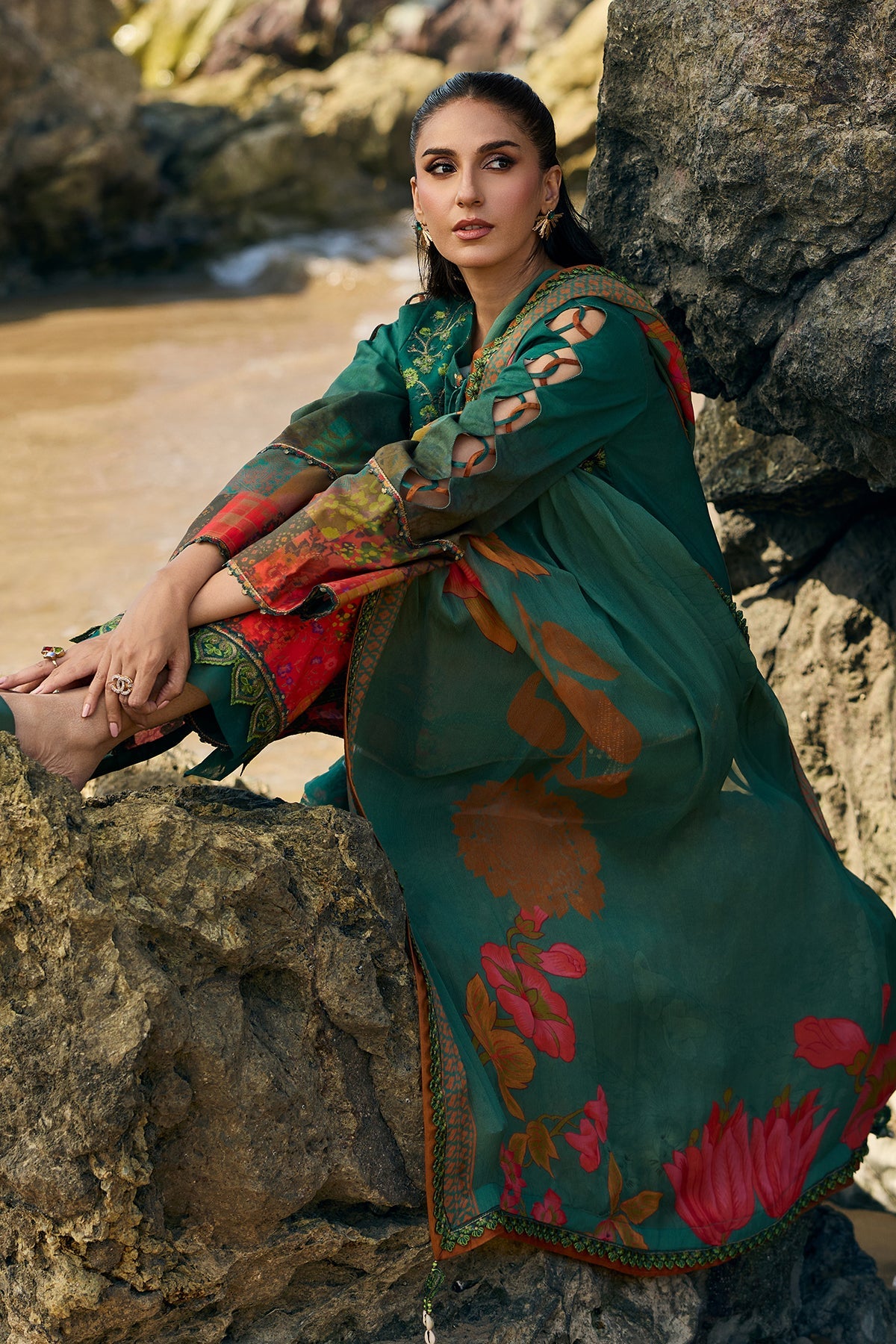 Charizma | 3-PC Unstitched Embroidered Swiss Collection | CSM6-07