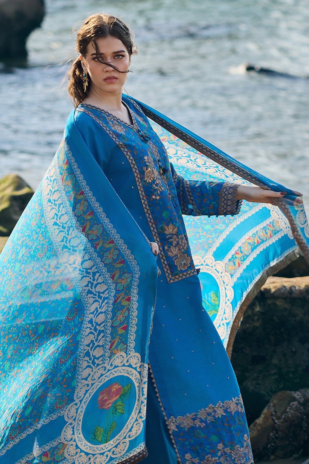 Charizma | SunShine - Vol 1 '26 - 3 PC Embroidered Lawn | CSN6-06