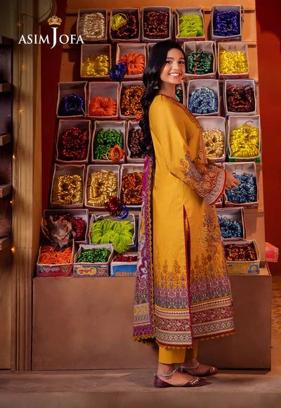 Asim Jofa | PRINTED LAWN | AJEL-02